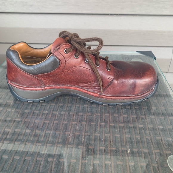 Red Wing Womens 9.5 B Oxford Brown Leather Work Shoes Lace Up Casual Round 1624 - Picture 5 of 10